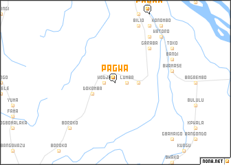 map of Pagwa