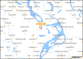 map of Pagwe