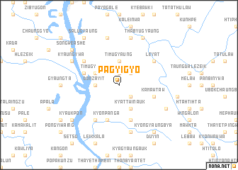 map of Pagyigyo