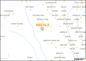 map of Pagyile