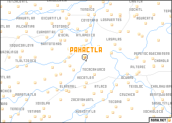 map of Pahactla