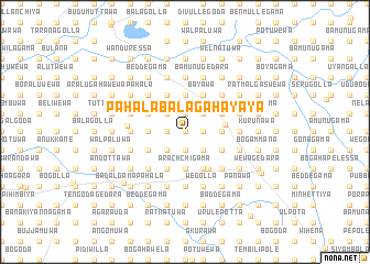 map of Pahala Balagahayaya