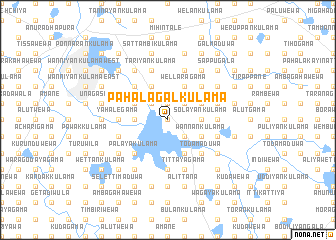 map of Pahala Galkulama