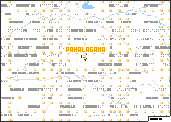 map of Pahalagama