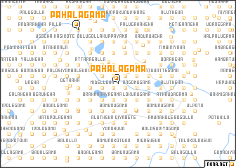 map of Pahalagama