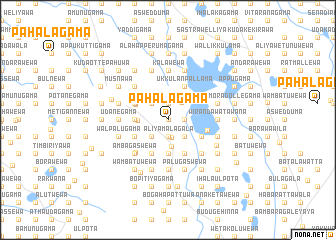 map of Pahalagama