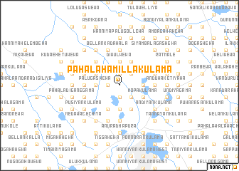 map of Pahala Hamillakulama