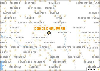 map of Pahala Hewessa