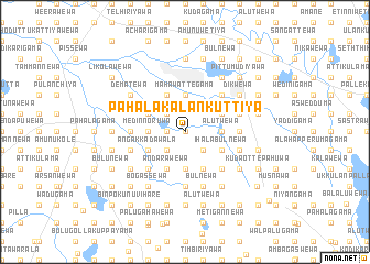 map of Pahala Kalankuttiya