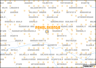 map of Pahalakanda