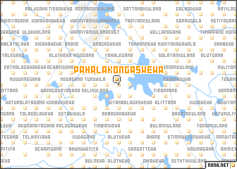 map of Pahala Kongaswewa