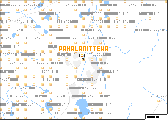 map of Pahala Nittewa