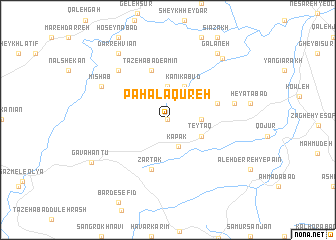 map of Pāhalā Qūreh