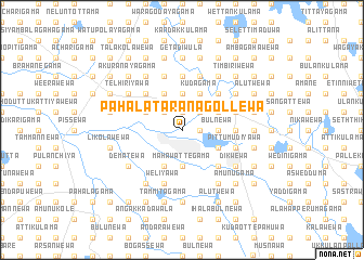 map of Pahala Taranagollewa