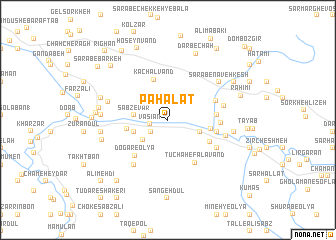 map of Pāhalat