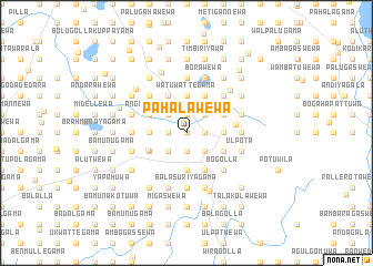 map of Pahalawewa