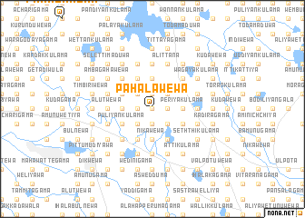 map of Pahalawewa