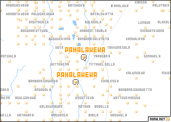 map of Pahalawewa