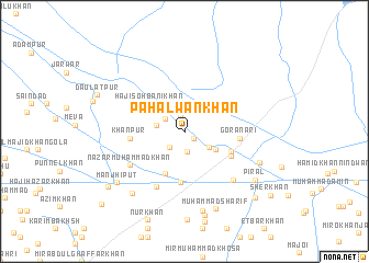 map of Pahalwān Khān