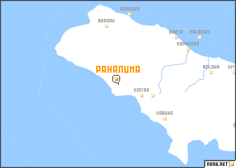 map of Pahanuma