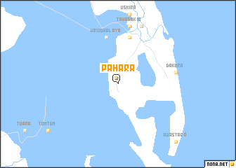 map of Páhara