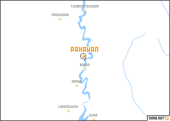 map of Pahawan