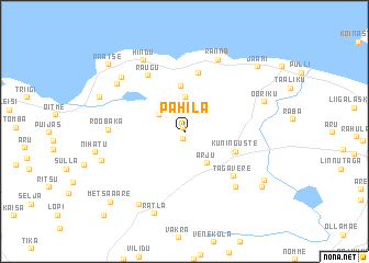 map of Pahila