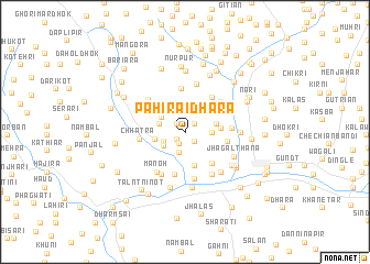 map of Pahirai Dhara