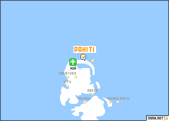 map of Pahiti