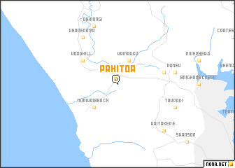 map of Pahitoa