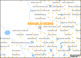 map of Pahiwalayagama