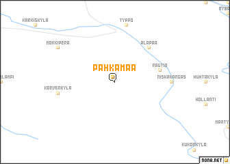 map of Pahkamaa