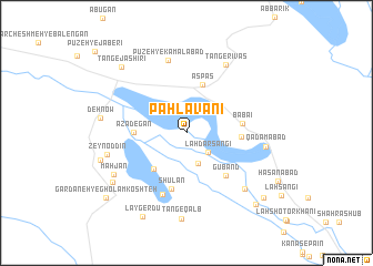 map of Pahlavānī