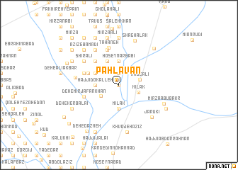 map of Pahlavān