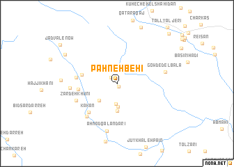 map of Pahnehbehī