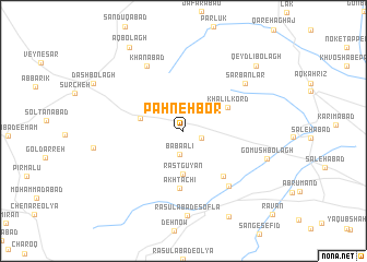 map of Pahneh Bor