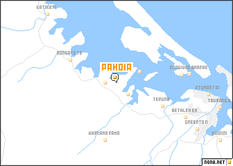 map of Pahoia