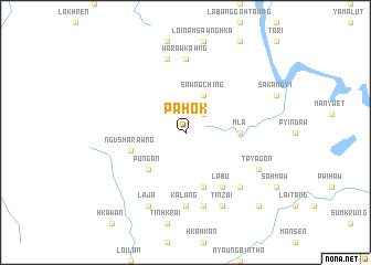 map of Pahok