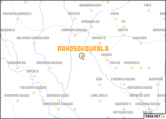 map of Paho-Sokourala