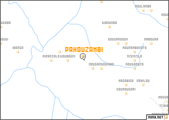 map of Pahouzambi