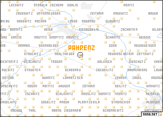 map of Pahrenz