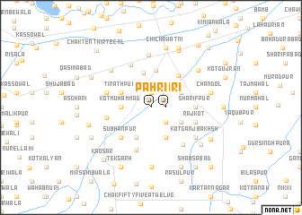 map of Pāhri