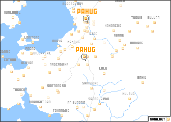 map of Pahug