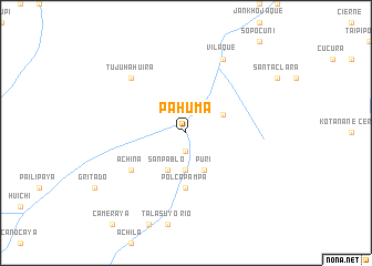 map of Pahuma