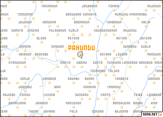 map of Pahundu