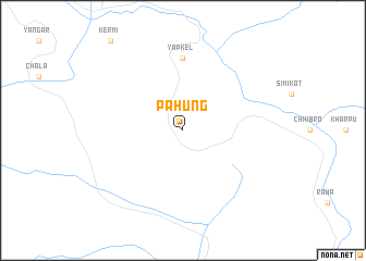 map of Pāhung