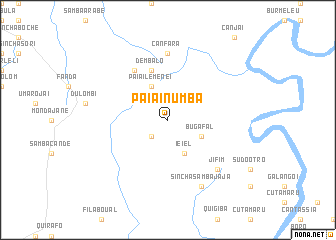 map of Paiai Numbà