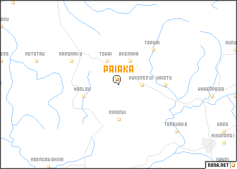 map of Paiaka