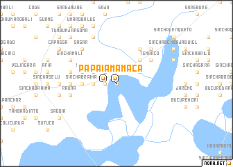 map of Paiama Macã