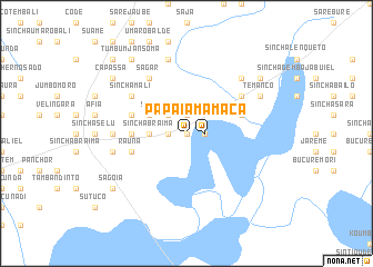 map of Paiama Macã